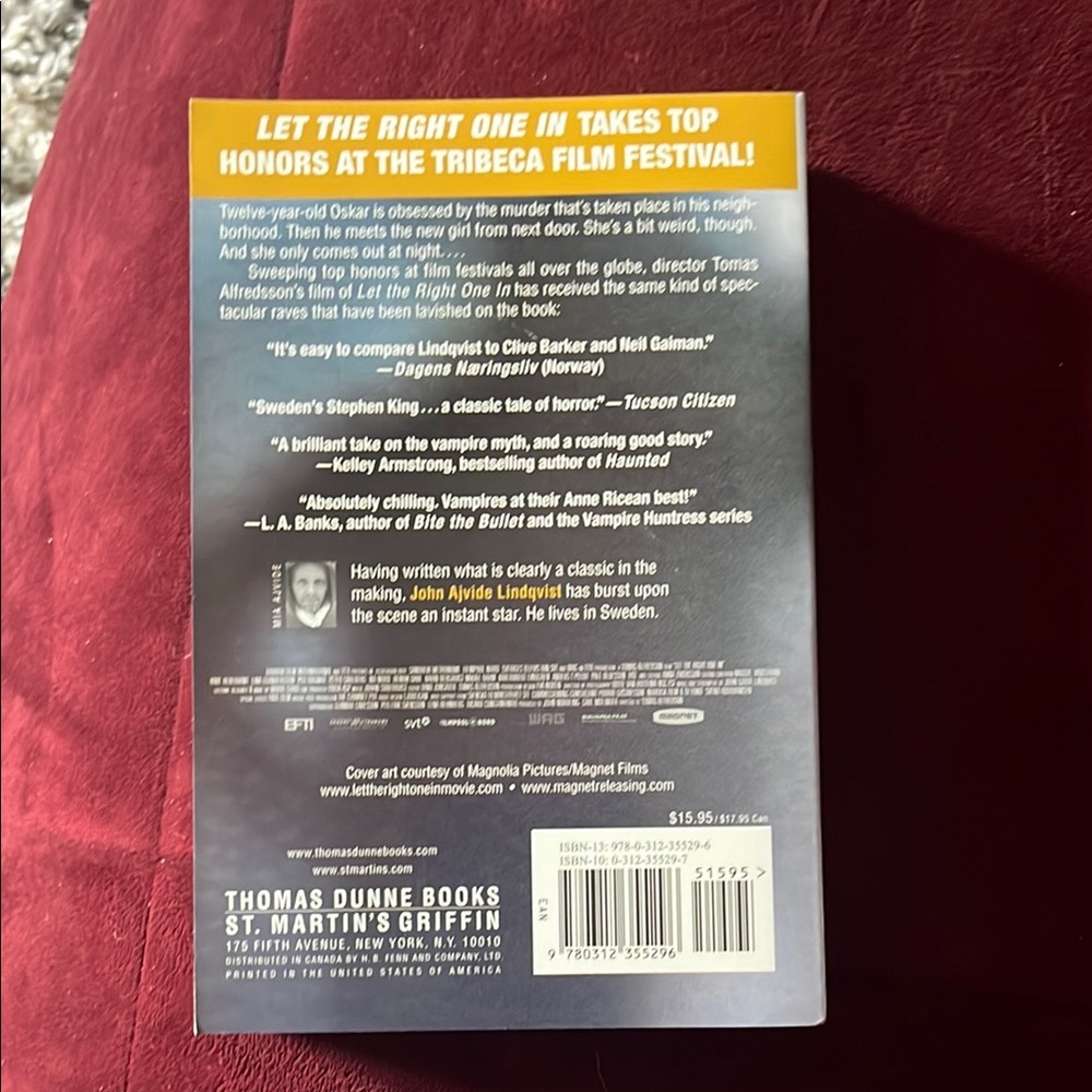 Let the Right One In Book - Picture 3 of 3